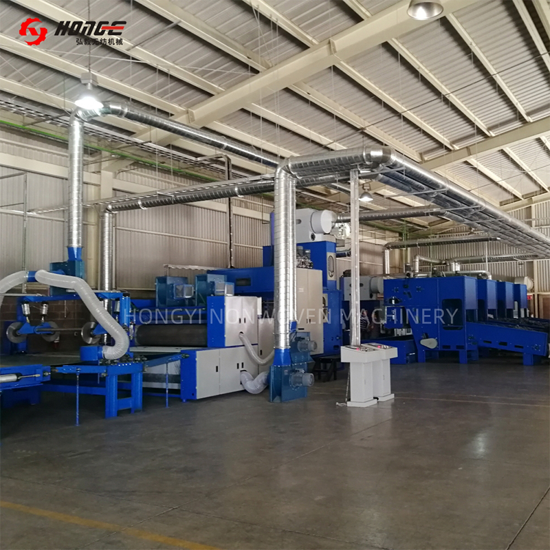 Linia do produkcji filcu odpadowego HYL Airlaid