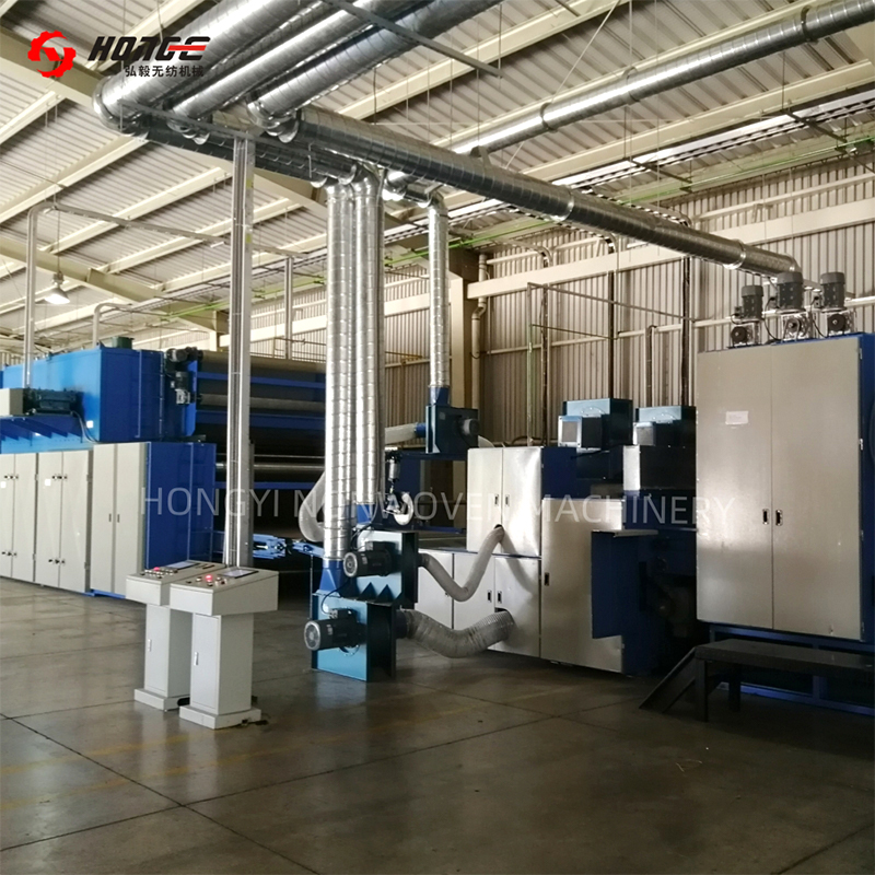 Linia do produkcji filcu odpadowego HYL Airlaid